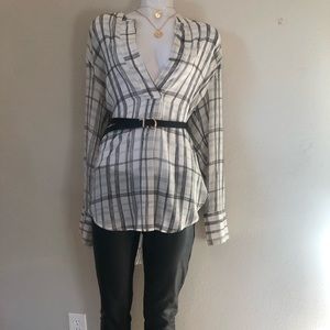 💝Banana Republic long sleeve blouse